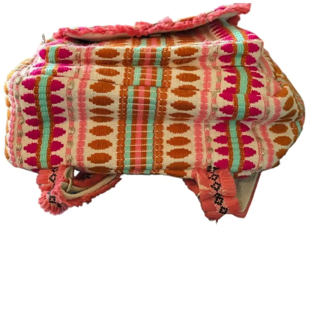 Bohemian Cotton Mini Backpack JANE MARIE 13